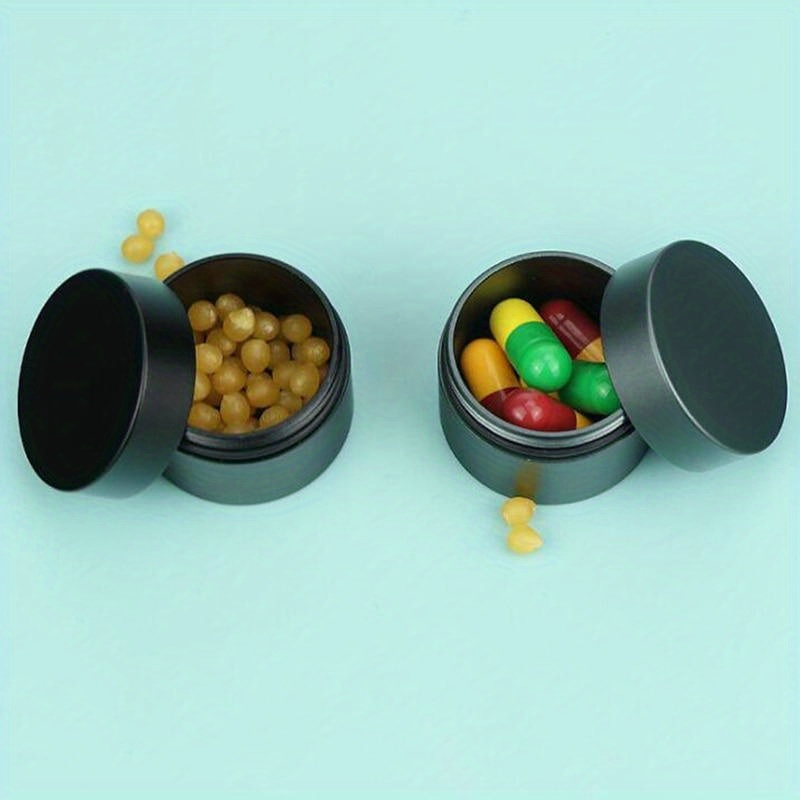 1pc Creative Carry A Mini Alum - Edc Pill Carry 评论和价格
