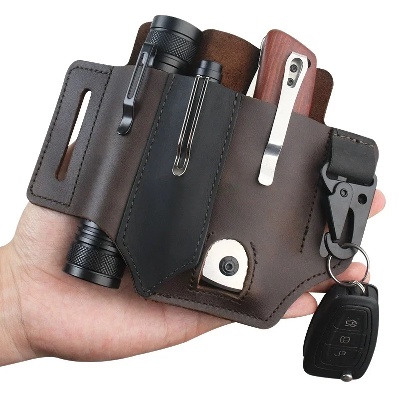EDC PU Leather Tool Pouch Mult - Edc Carry Pocket Pouch 评论和价格