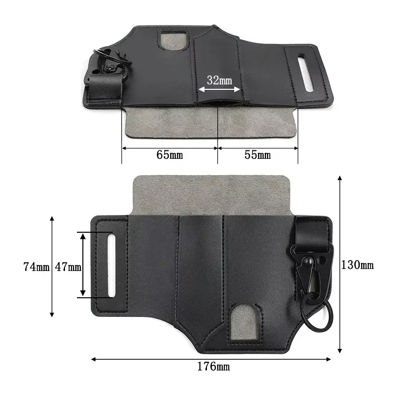 EDC PU Leather Tool Pouch Mult - Edc Carry Pocket Pouch 评论和价格