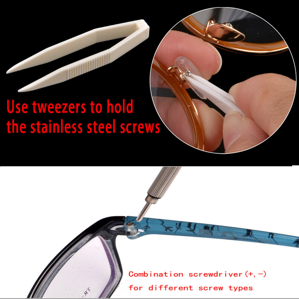 500 Eyeglasses Repair Kit Tool - Micro Screwdriver Kit 评论和价格
