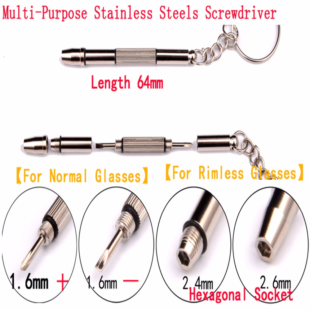 500 Eyeglasses Repair Kit Tool - Micro Screwdriver Kit 评论和价格