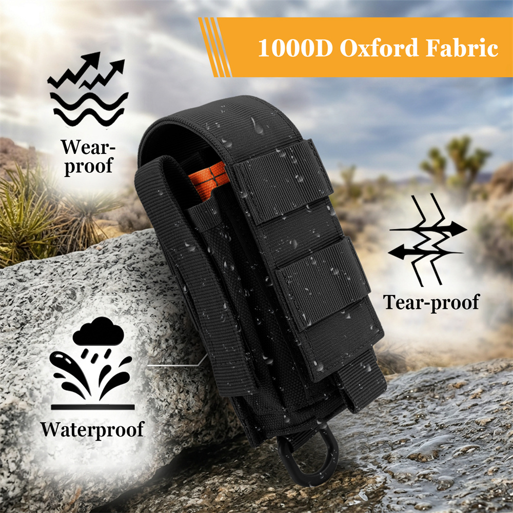 Tactical Flashlight Pouch Outd - Edc Carry Pocket Pouch 评论和价格