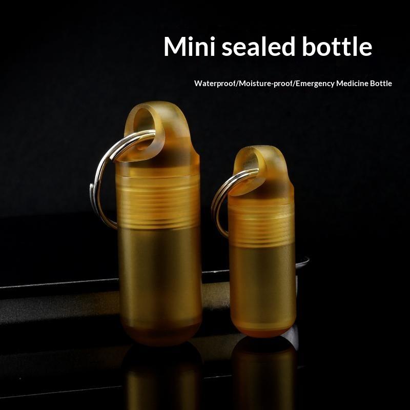 Small PEI Pill Bottle Multifun - Edc Pill Carry 评论和价格