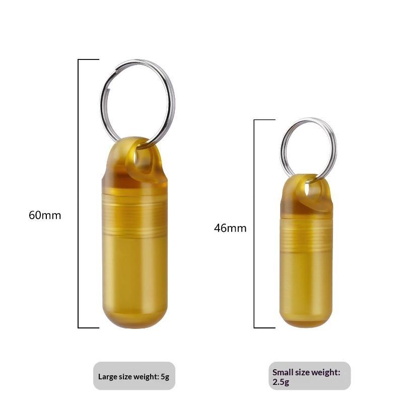 Small PEI Pill Bottle Multifun - Edc Pill Carry 评论和价格