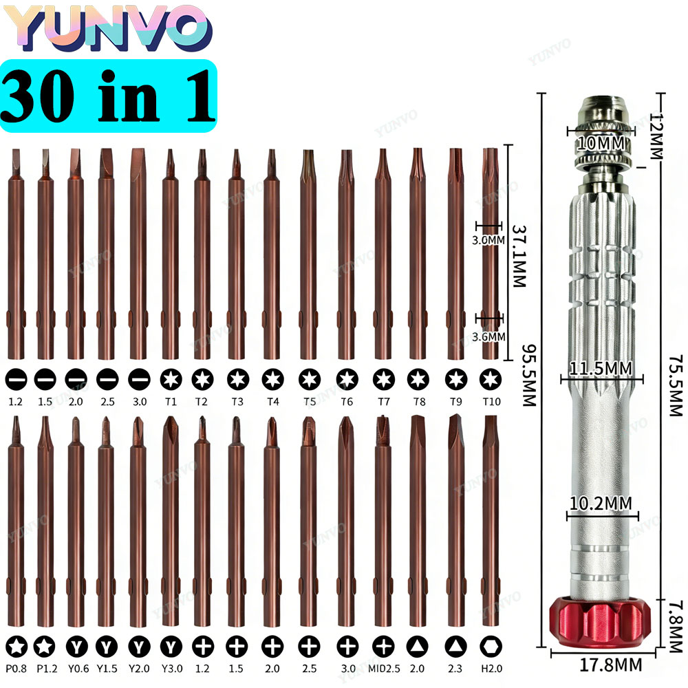 30 in 1 Magnetic Precision Scr - Micro Screwdriver Kit 评论和价格