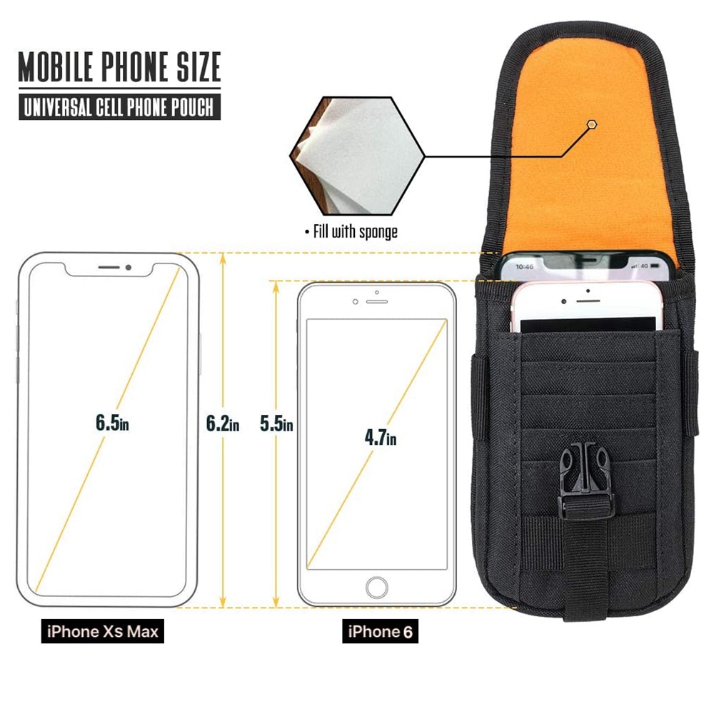 Tactical Phone Pouch Molle,Sma - Edc Concealed Carry Belt 评论和价格