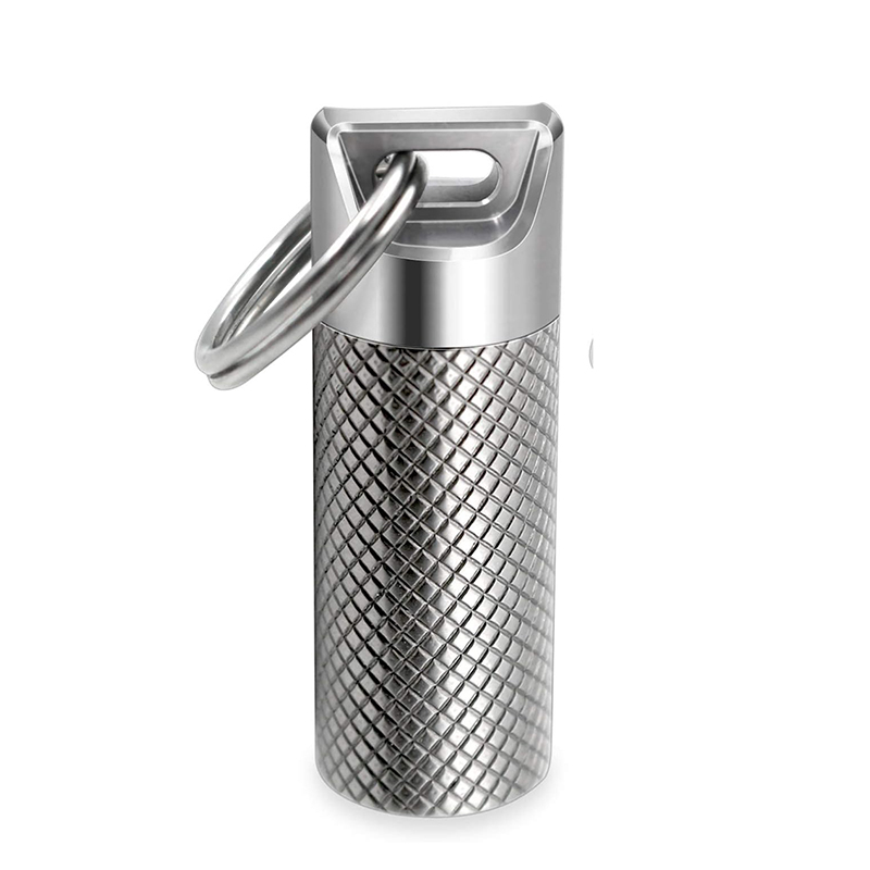 Titanium Alloy Mini Waterproof - Edc Pill Carry 评论和价格