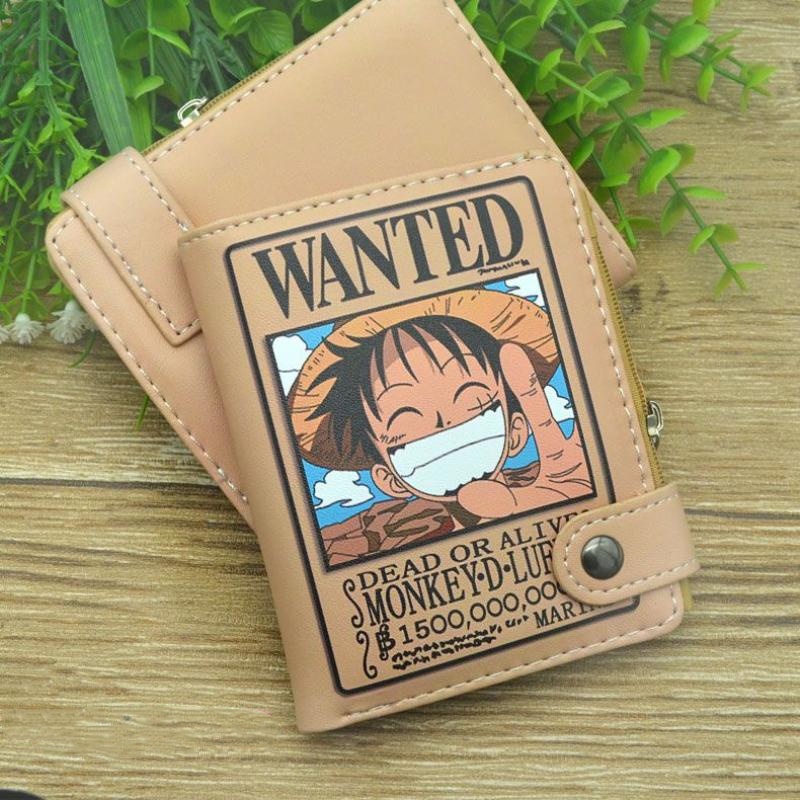 Anime One Piece Luffy Pu Leath - Money Clip Magnetic 评论和价格