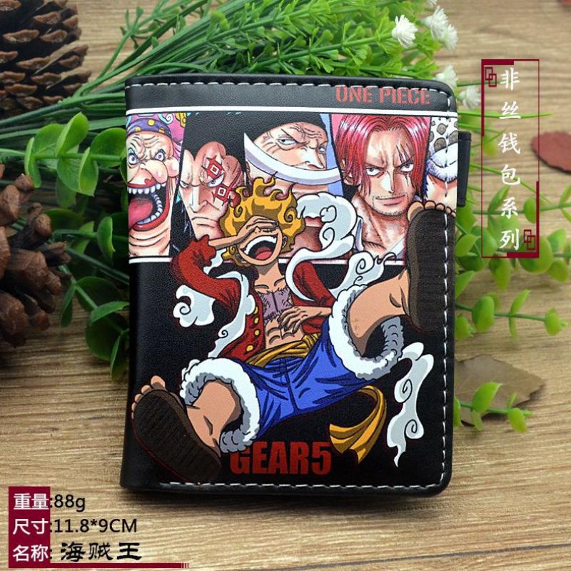 Anime One Piece Luffy Pu Leath - Money Clip Magnetic 评论和价格