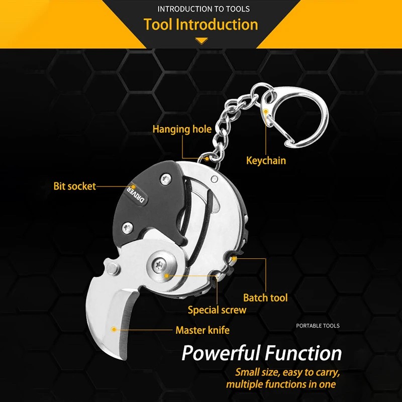 Multifunctional Folding Coin K - Edc Carry Coins 评论和价格
