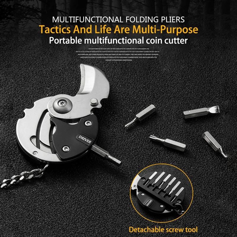 Multifunctional Folding Coin K - Edc Carry Coins 评论和价格