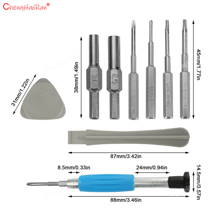 1Set Screwdriver Set 9+n1 Repa - Micro Screwdriver Kit 评论和价格