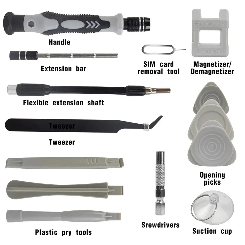 Portable 115in1 Magnetic Screw - Micro Screwdriver Kit 评论和价格