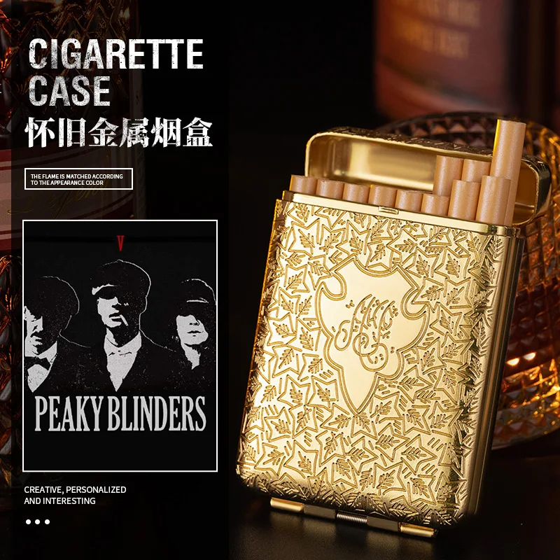 Vintage Engraved Cigarette Cas - Lighter Insert Zippo 评论和价格