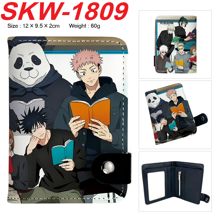 Anime Wallet Jujutsu Kaisen Pu - Money Clip Magnetic 评论和价格