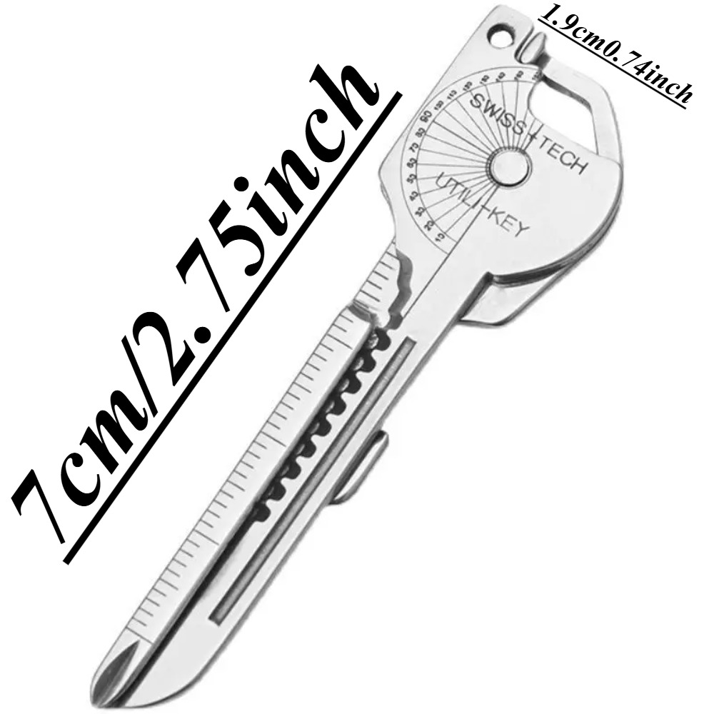 Survival Multi-Tool Keychain – - Micro Screwdriver Kit 评论和价格