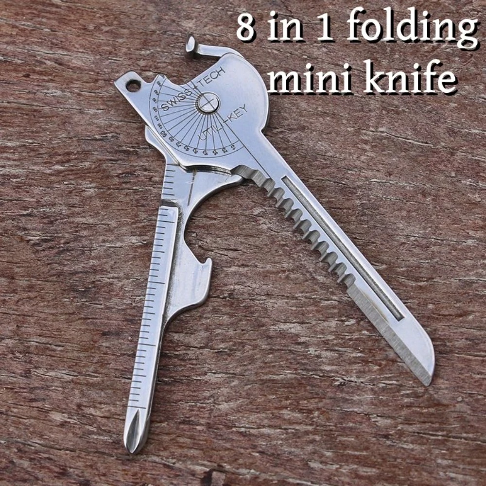 Survival Multi-Tool Keychain – - Micro Screwdriver Kit 评论和价格