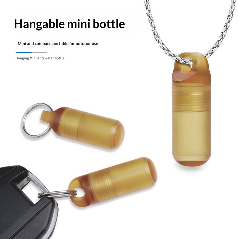 Small Pill Bottle Multifunctio - Edc Pill Carry 评论和价格