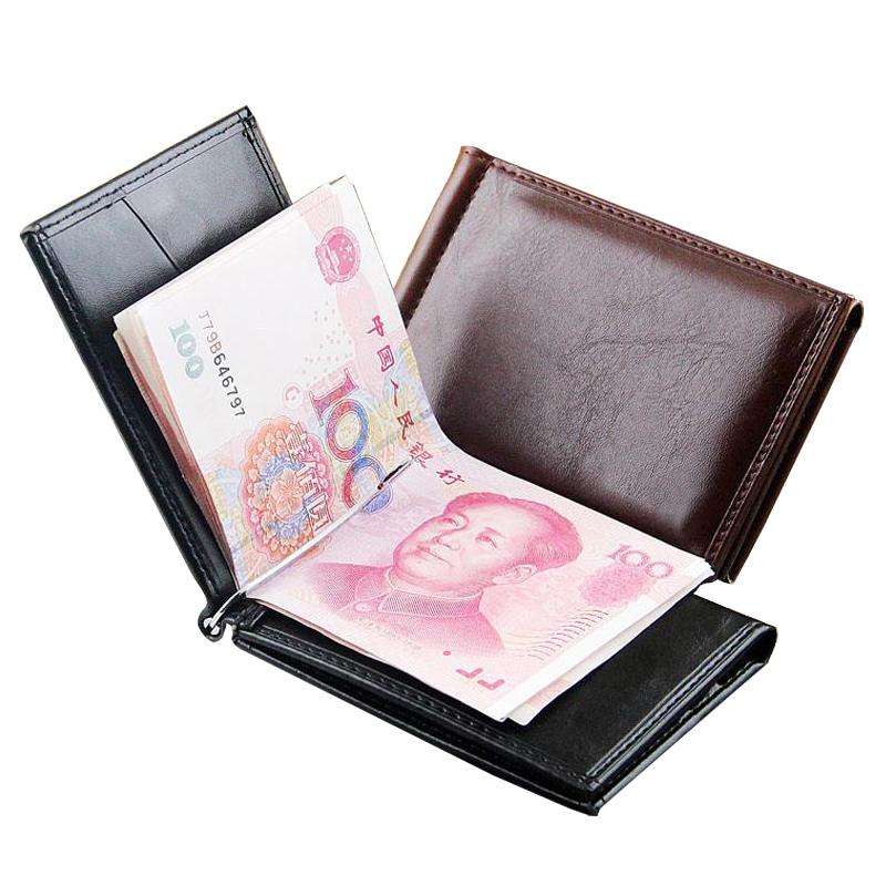 Hot Sale Fashion Men's Leather - Money Clip Magnetic 评论和价格