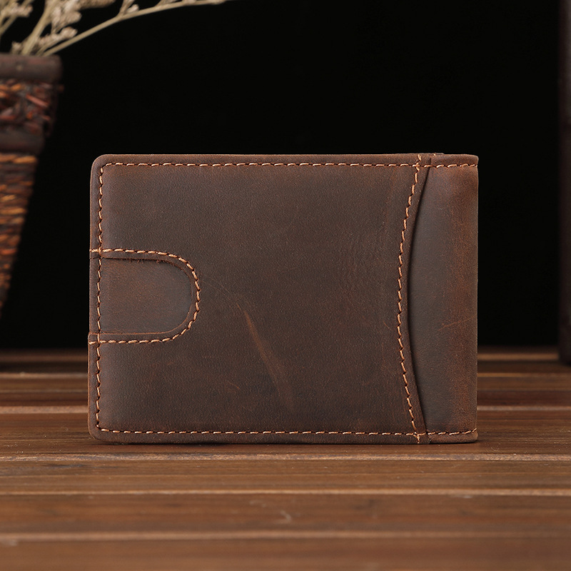 Genuine Leather Money Clip Wal - Money Clip Magnetic 评论和价格